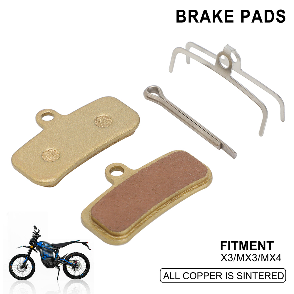 Brake Pads Bike - ブレーキパッドディスク全銅ベース金属防錆オートバイアクセサリータラリアスティング X3 MX3 MX4 電気自動車電動自転車