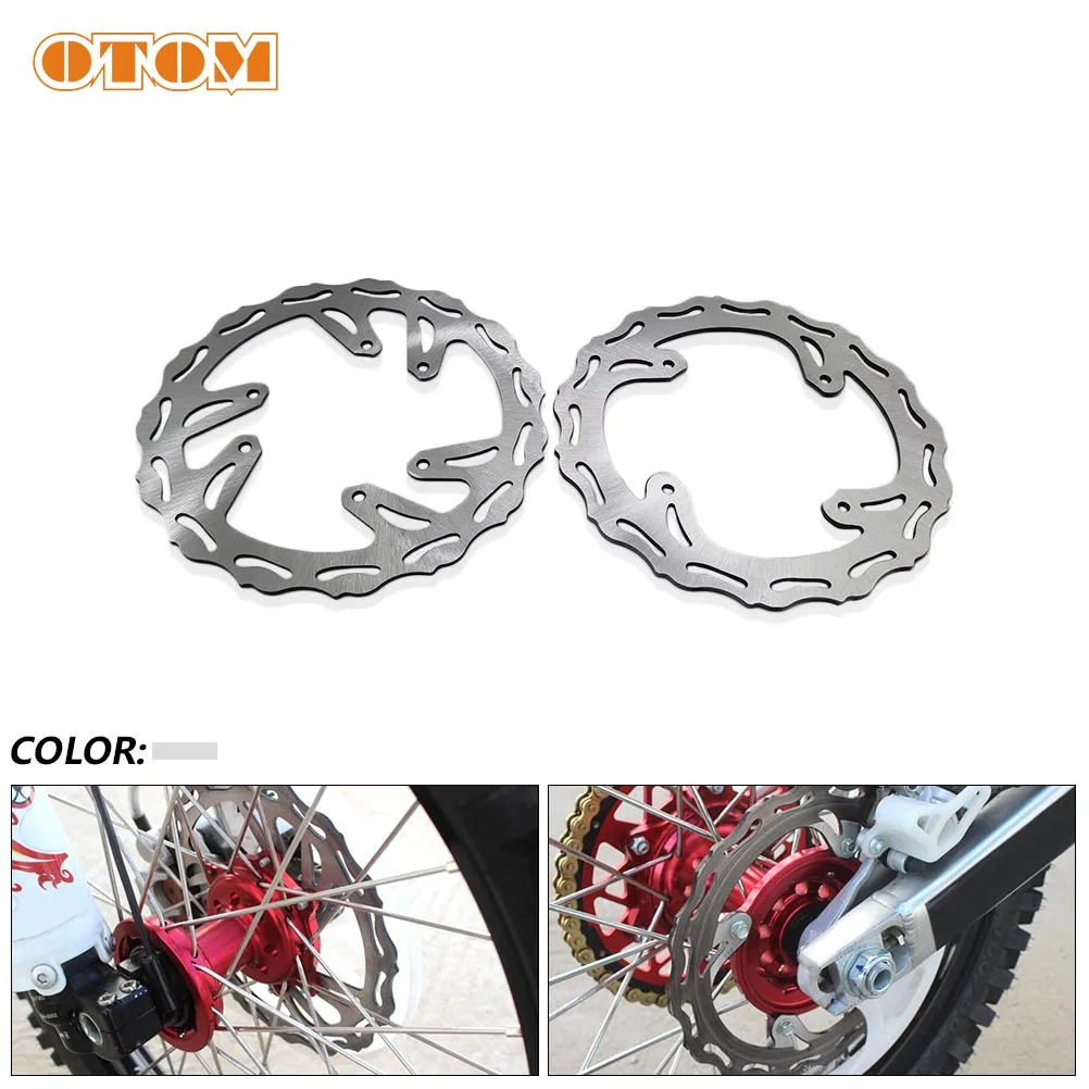 Brake Rotor - 240 ミリメートルオートバイフロントリアブレーキディスクブレーキローターディスクホンダ CRF250R CRF250X CRF450R CRF450X