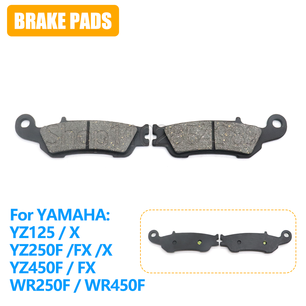 Motorcycle Brake Pads - ヤマハ YZ250 YZ250F YZ250FX YZ250X YZ450F