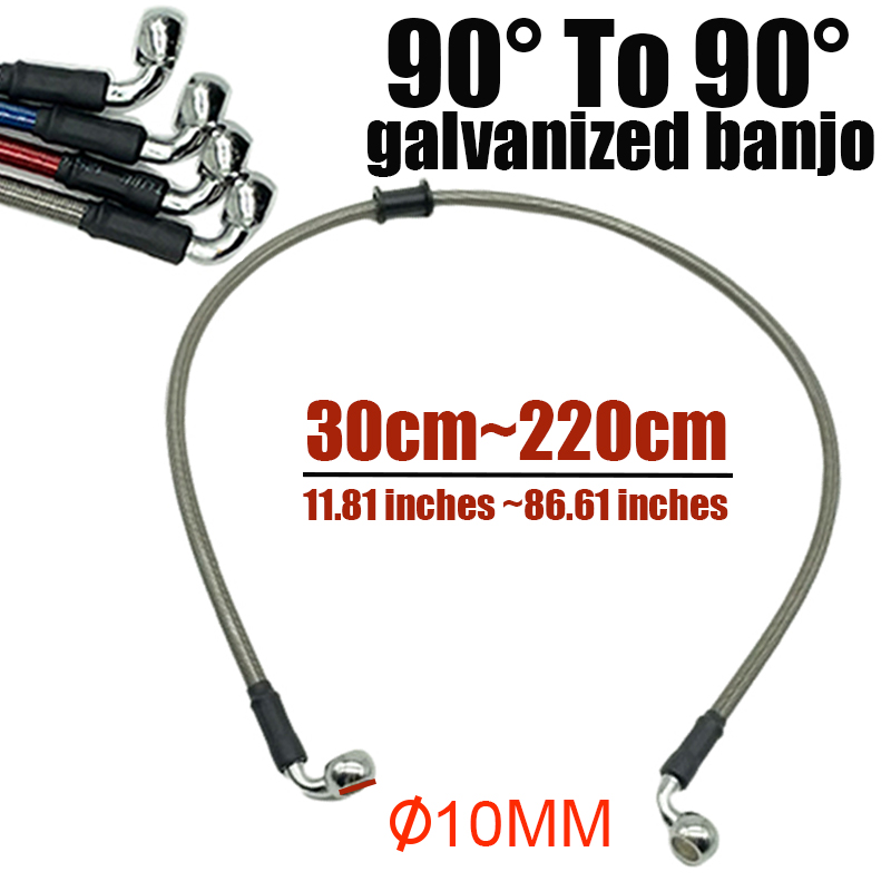 オートバイ用編組ケーブル,300〜2200mm,ステンレス鋼 - Brake Line Motorcycle のレビューと価格