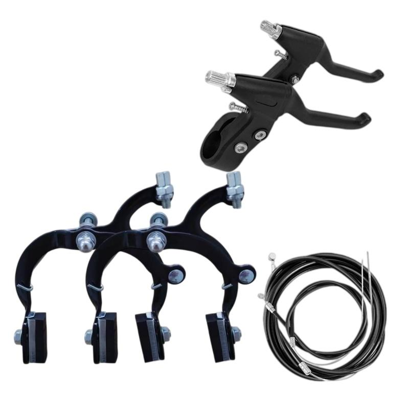 1セット 自転車用C型ブレーキキャリパー、ロードバイク用前後 - Brake Caliper のレビューと価格