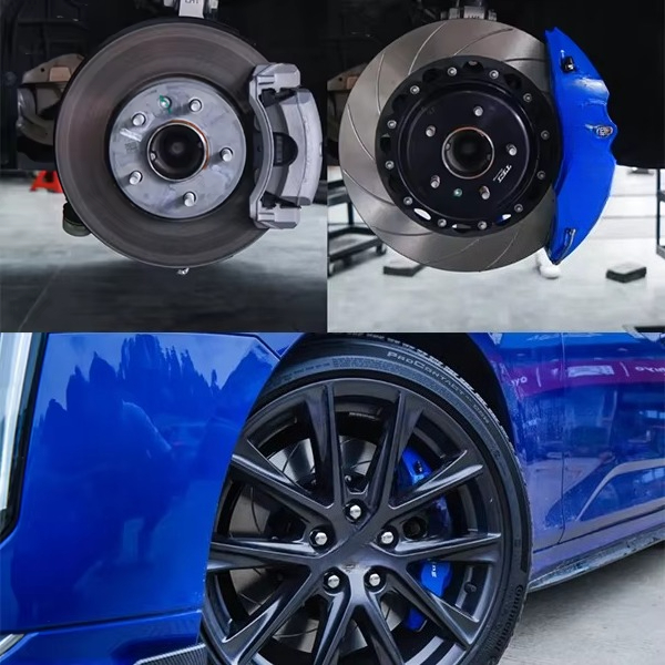 レーシングP60ESフロントビッグブレーキキット、6ピストン - Brake Rotor のレビューと価格
