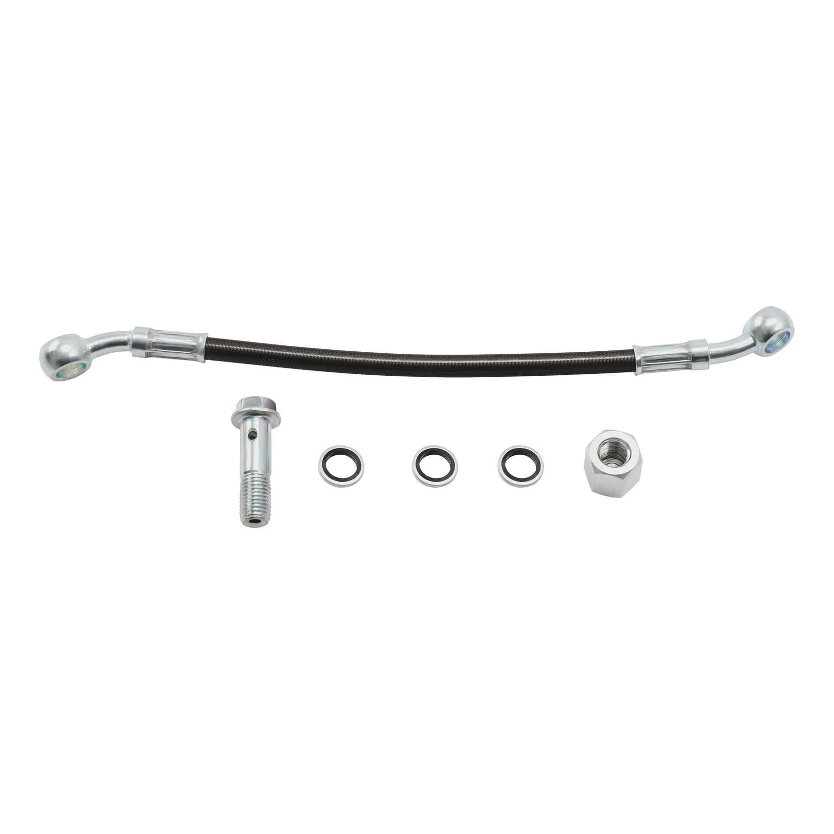 オートバイのブレーキホース用の延長コネクタ,ユニバーサルスペ - Brake Line Motorcycle のレビューと価格