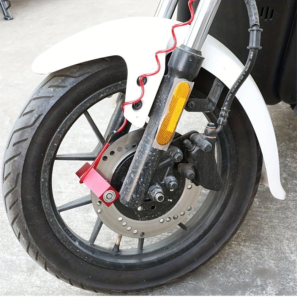 1.2Mディスクロックリマインダーケーブル盗難防止バイクオー - Brake Line Motorcycle のレビューと価格