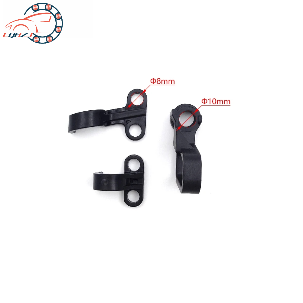 CQHZJ バイク用フロントリアブレーキケーブルクランプガイ - Motorcycle Brake Cable のレビューと価格